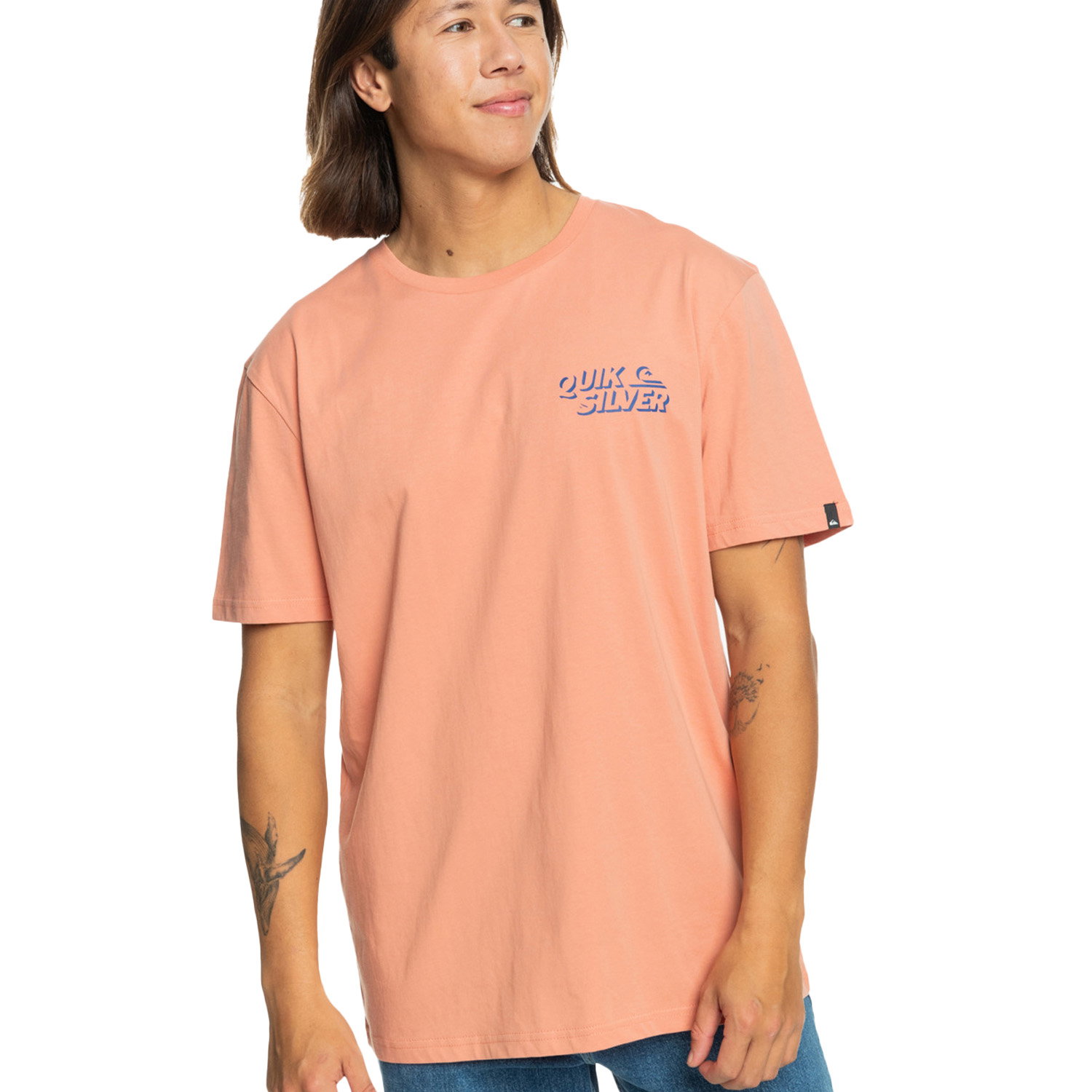 Quiksilver Shadow Knock Erkek Siyah Tişört